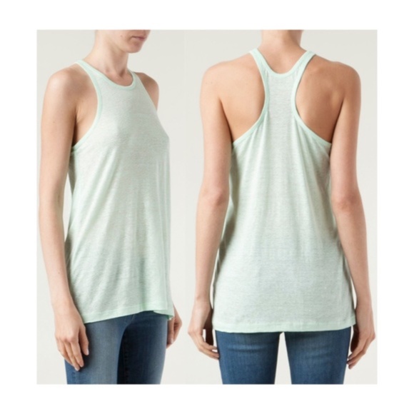 Alexander Wang Mint Green Racerback Tank Size xs - Picture 2 of 8